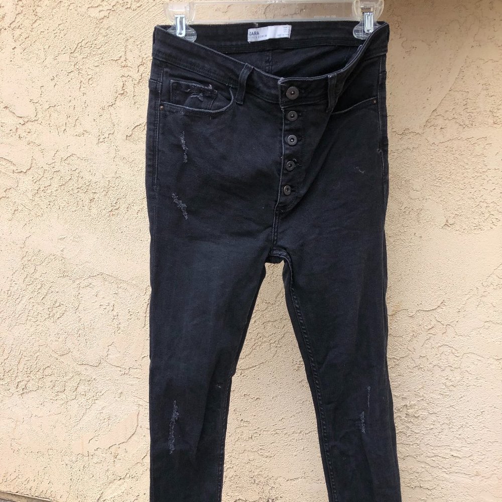 Zara Black Skinny Jeans